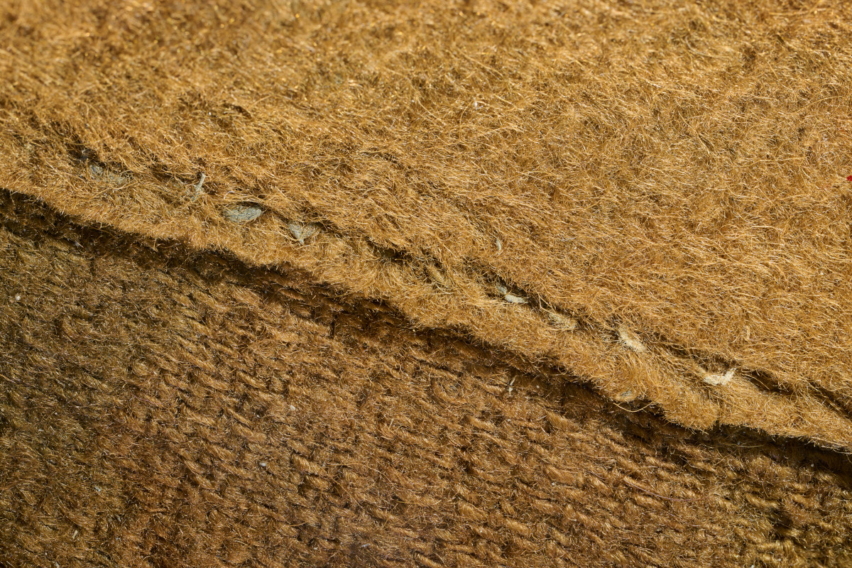 Detail Naht montanarchäologische Textilien